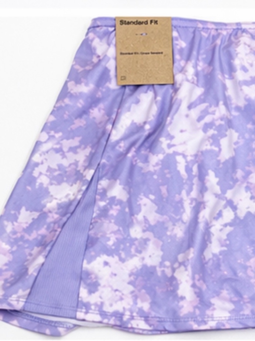 Nike Lavender & Cream Tie-Dye Skater Skirt - Picture 4 of 9